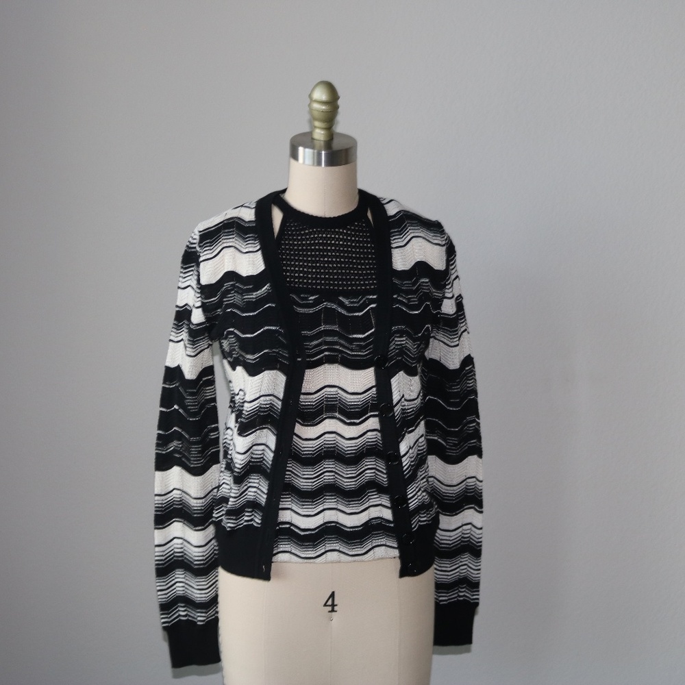 Tank and Cardigan